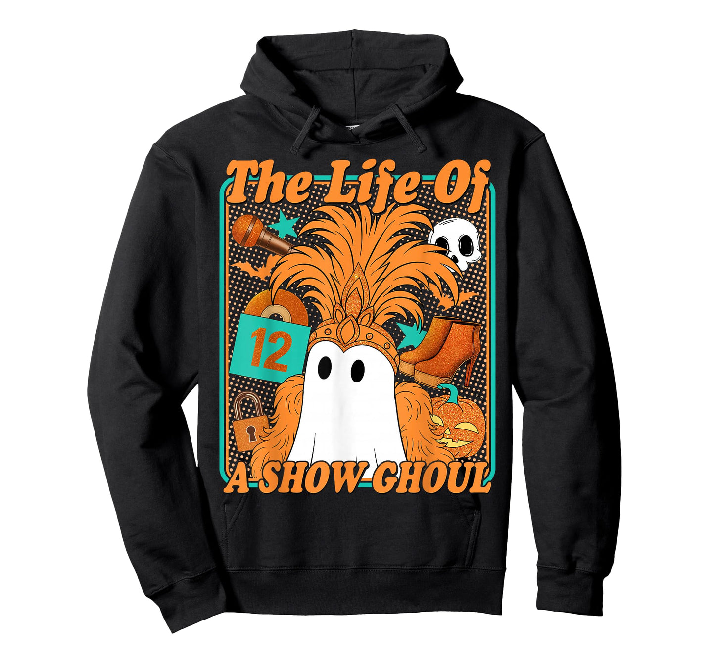The Life of A Showghoul Show Ghoul Funny Halloween T-Shirt