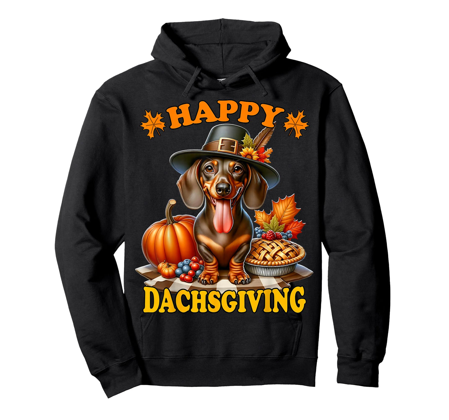 Thanksgiving Dachshund Happy Dachsgiving Doxie T-Shirt