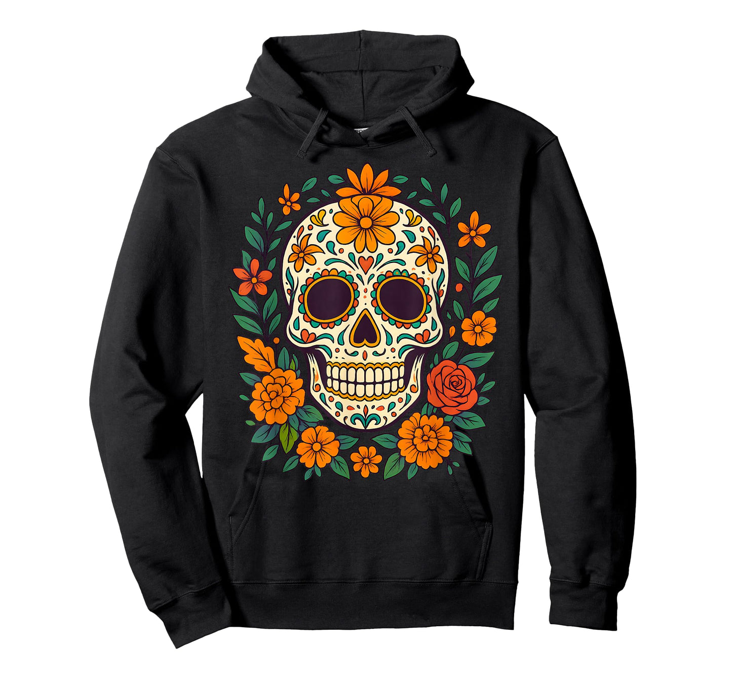 De Los Muertos Day of The Dead Sugar Skull T-Shirt