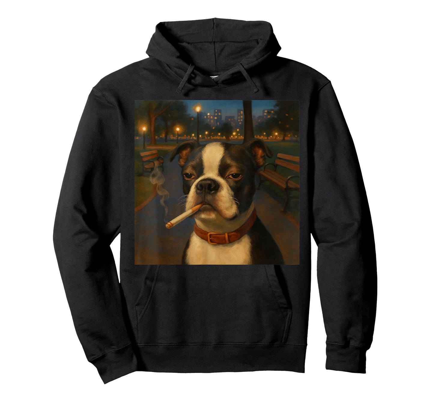 Funny Smoking Dog Meme Cigarette Gen Z Meme Dog Lover T-Shirt