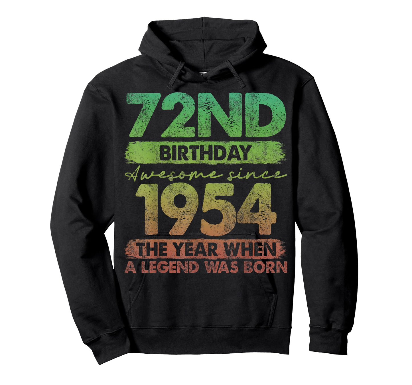 72 Year Old Gifts Vintage 1954 Limited Edition 72nd Birthday T-Shirt