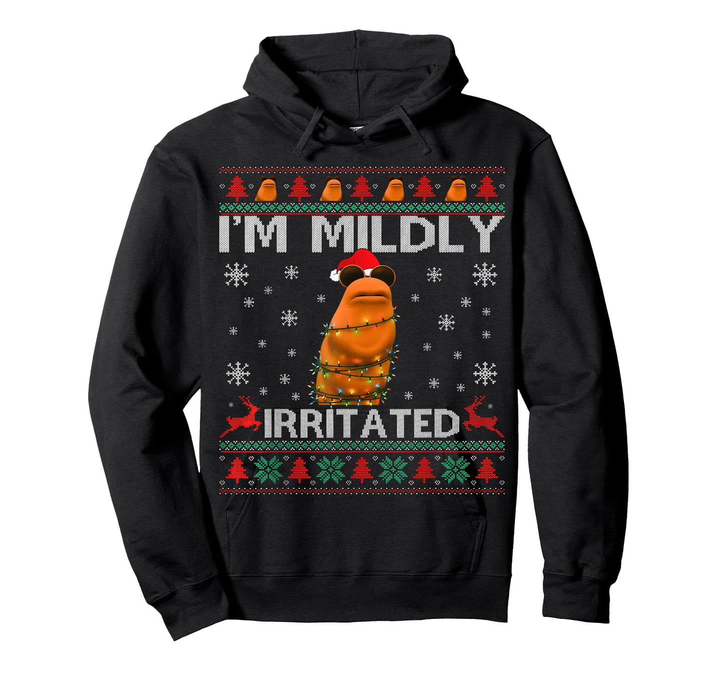 I'm Mildly Irritated Marcus The Worm Christmas Funny Meme T-Shirt