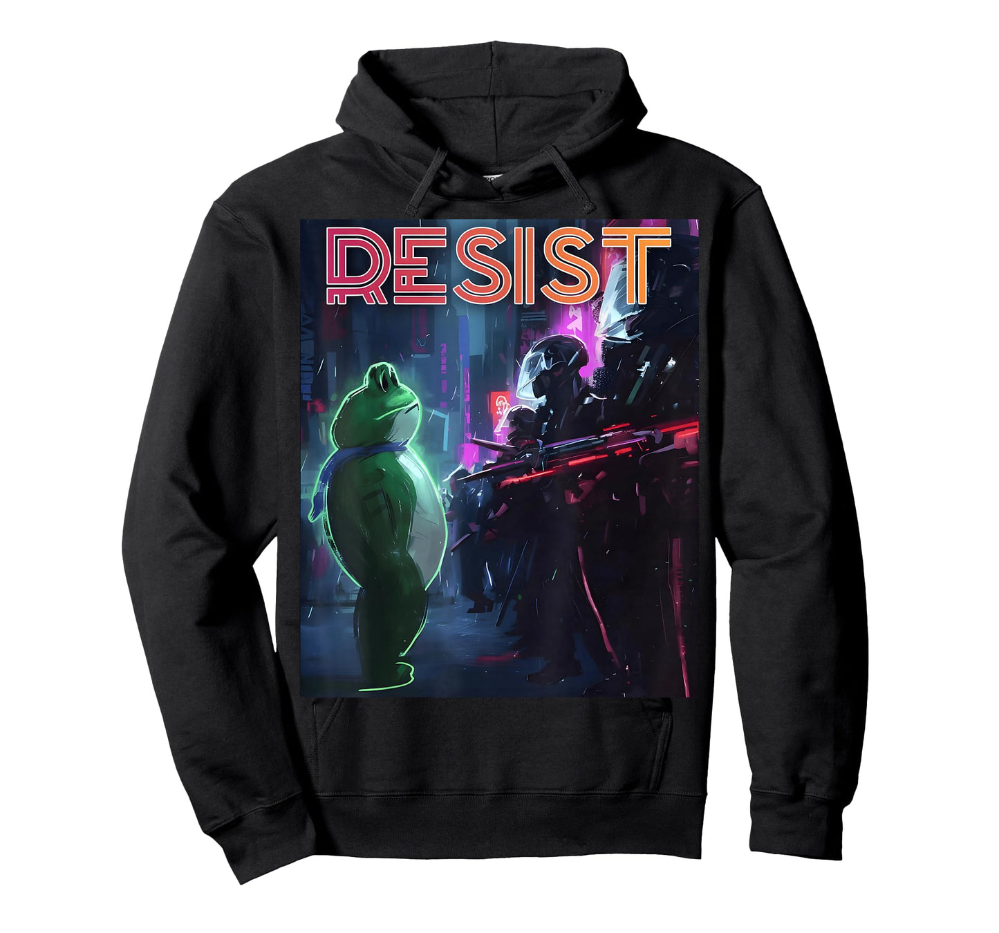 Portland Frog Protest Resist for Men Women T-Shirt
