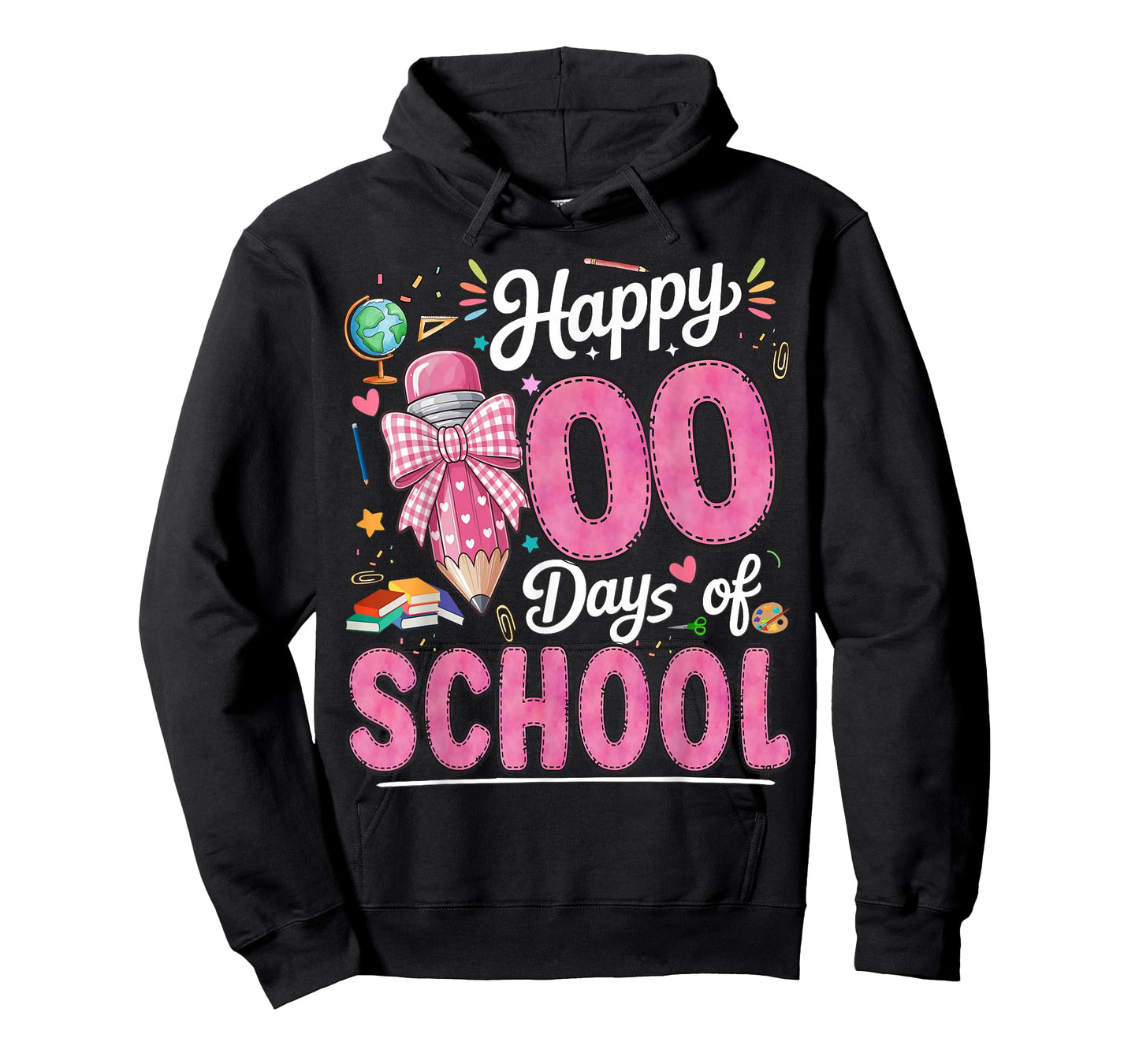 Happy 100 Days of School Teacher Girls Kids T-Shirt