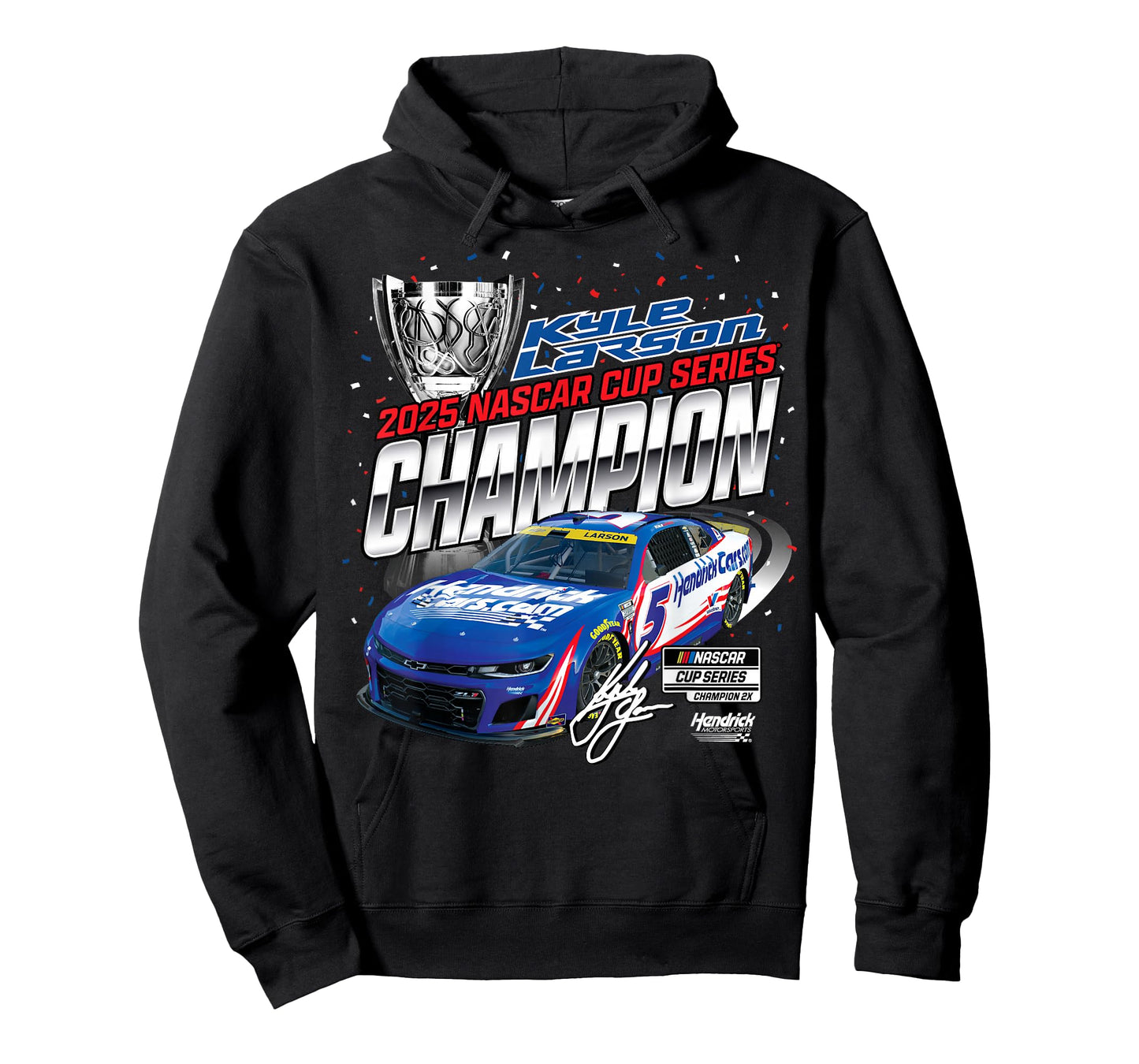 NASCAR - Kyle Larson - 2025 Series Champion T-Shirt