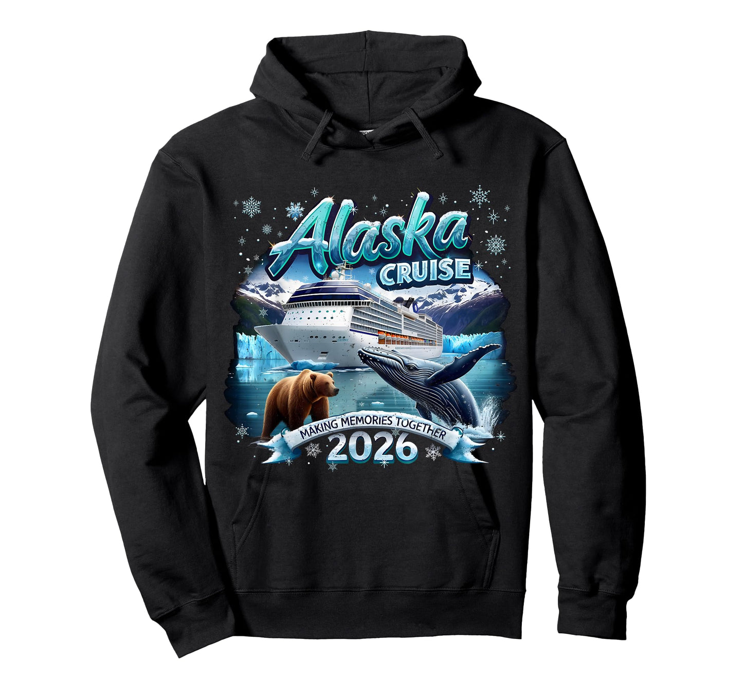 Alaska Cruise 2026 Making Memories Together Family Vacation T-Shirt