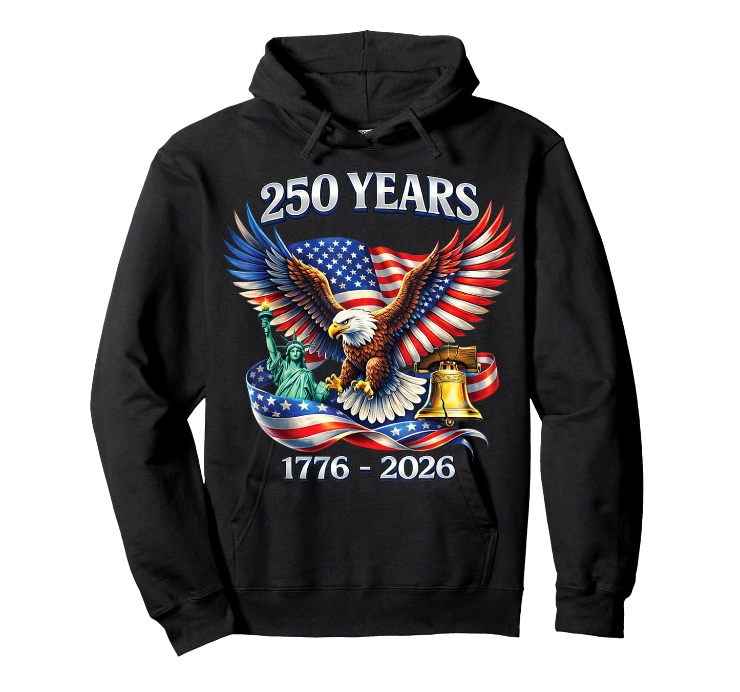 250 Years America Anniversary 250th Independence Day Freedom T-Shirt