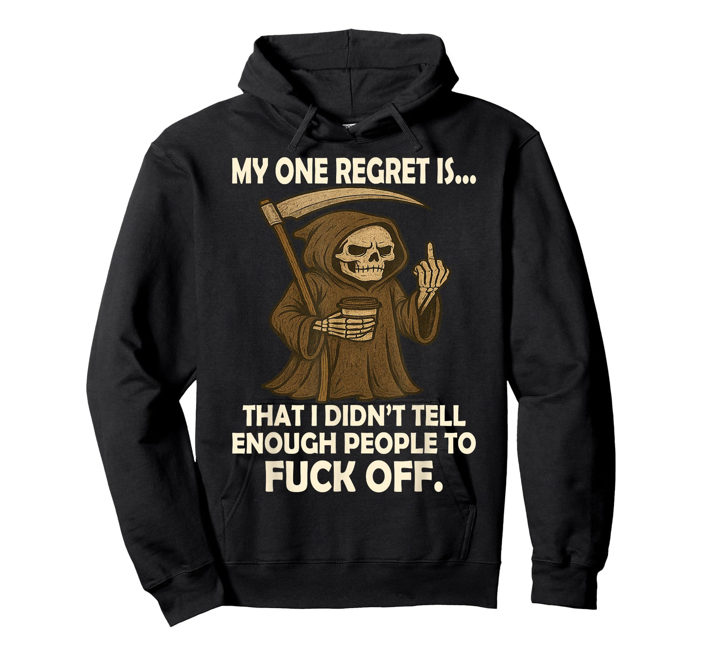 Skull - My One Regret is That I Didn't Tell Enough People T-Shirt