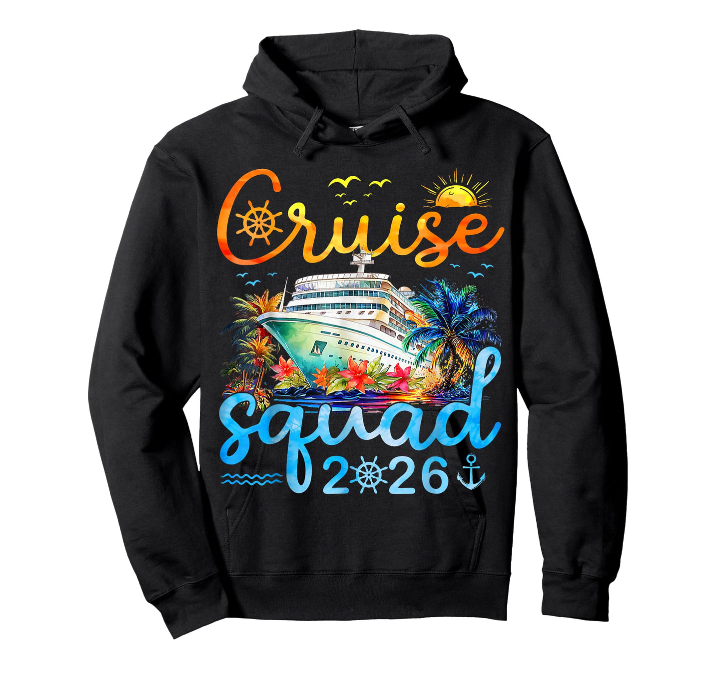 Cruise Squad 2026 Family Friends Vacation Matching Group T-Shirt