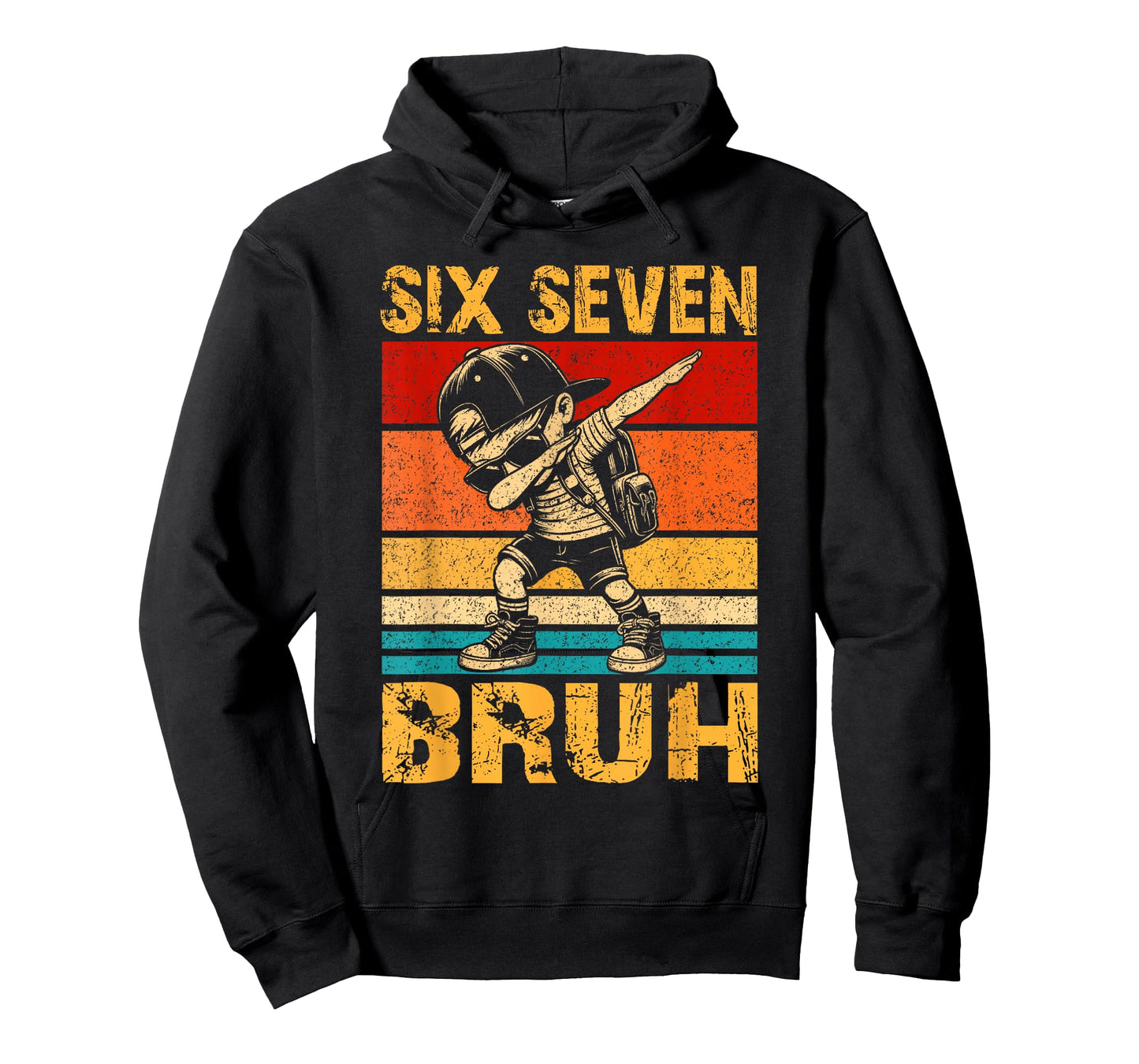 67 Meme 6 7 Numbers Dabbing Six Seven Bruh Funny Boys Kids T-Shirt