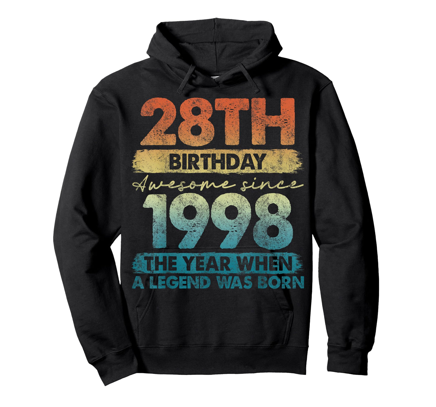 28 Year Old Gifts Vintage 1998 Limited Edition 28th Birthday T-Shirt