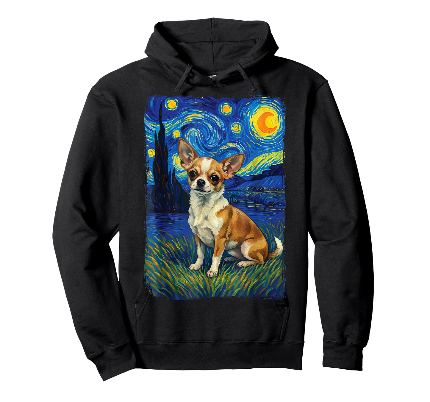 Chihuahua Starry Night T-Shirt