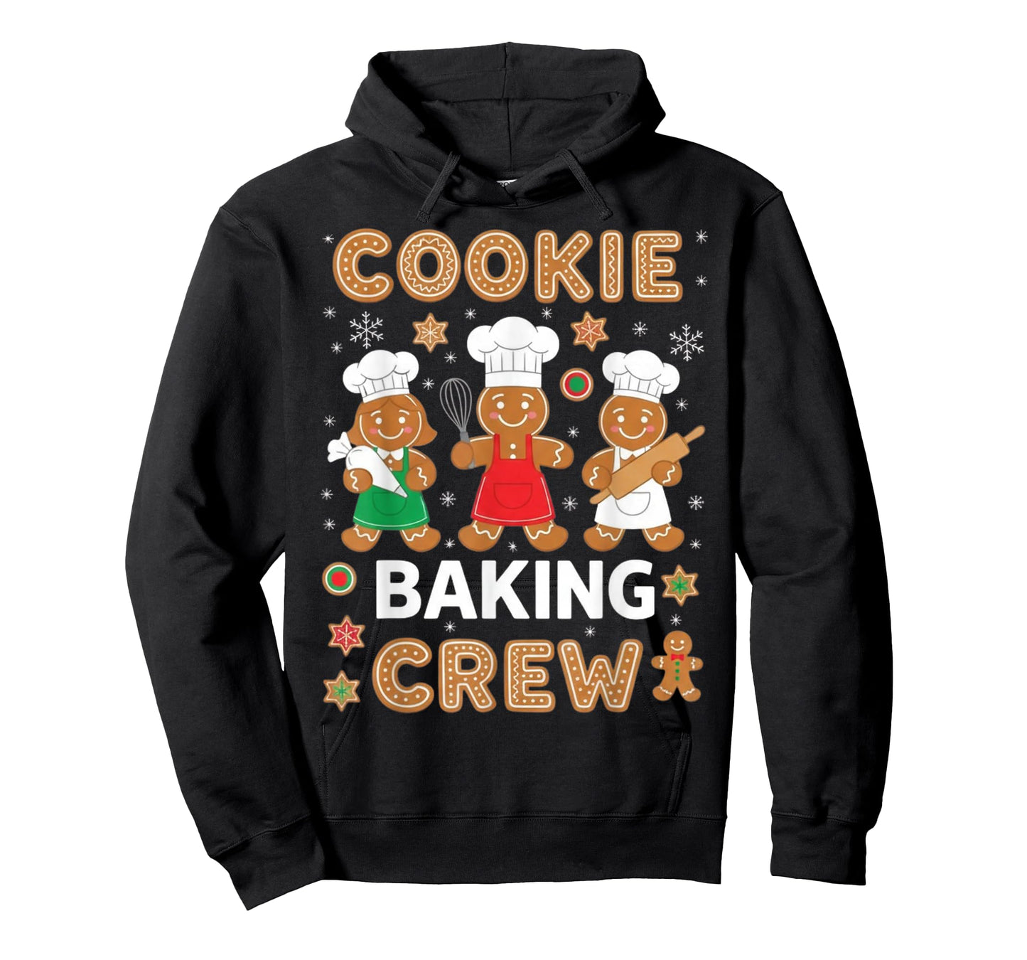 Cookie Baking Crew Christmas Gingerbread Family Matching T-S T-Shirt