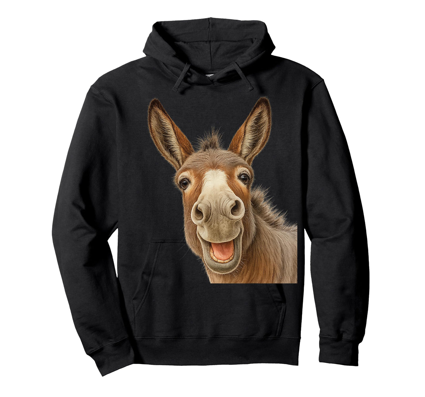 Funny Donkey Face Donkey Head Smile Eagerly Donkey Lover T-Shirt