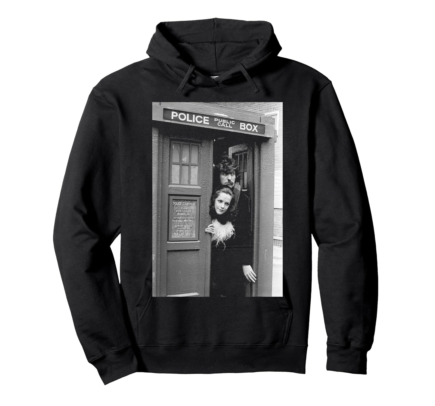 Tom Baker Doctor Who Mary Tamm Romana Tardis 1978 T-Shirt