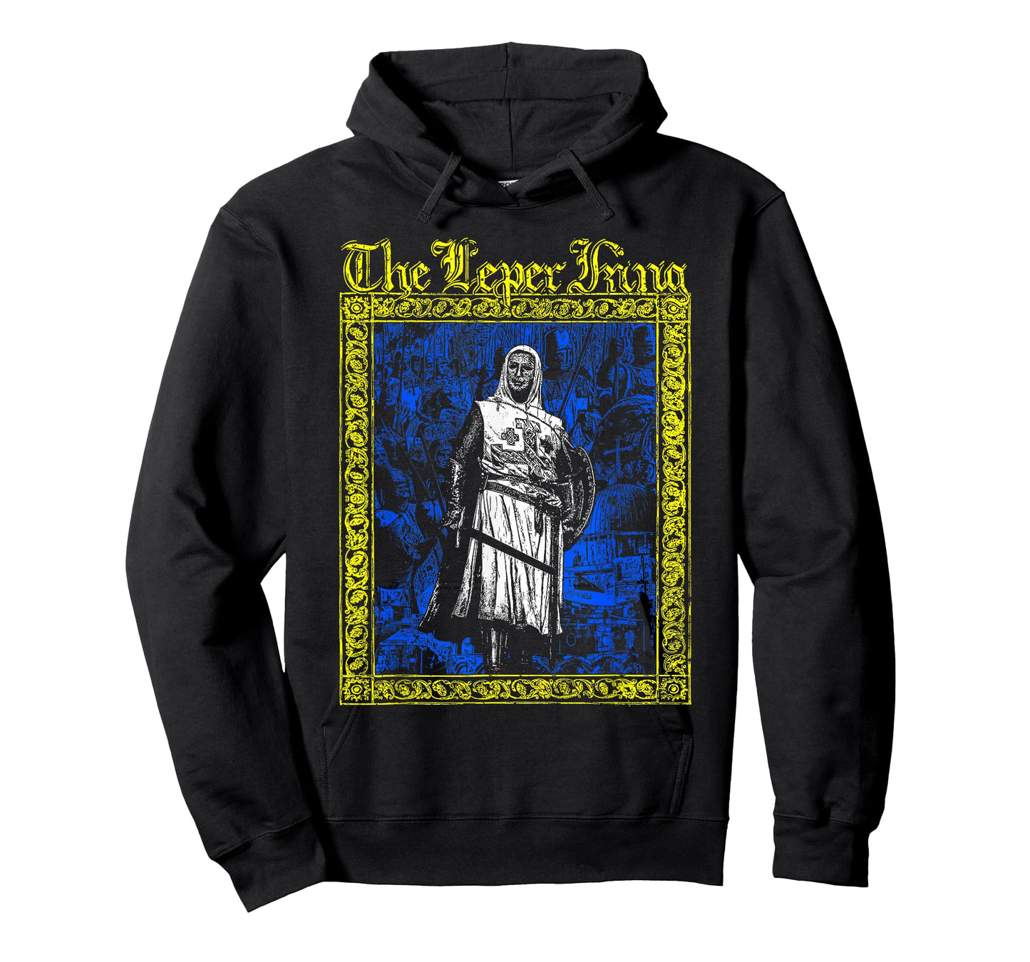 The Leper King Baldwin IV Middle Ages Crusader Apparel T-Shirt