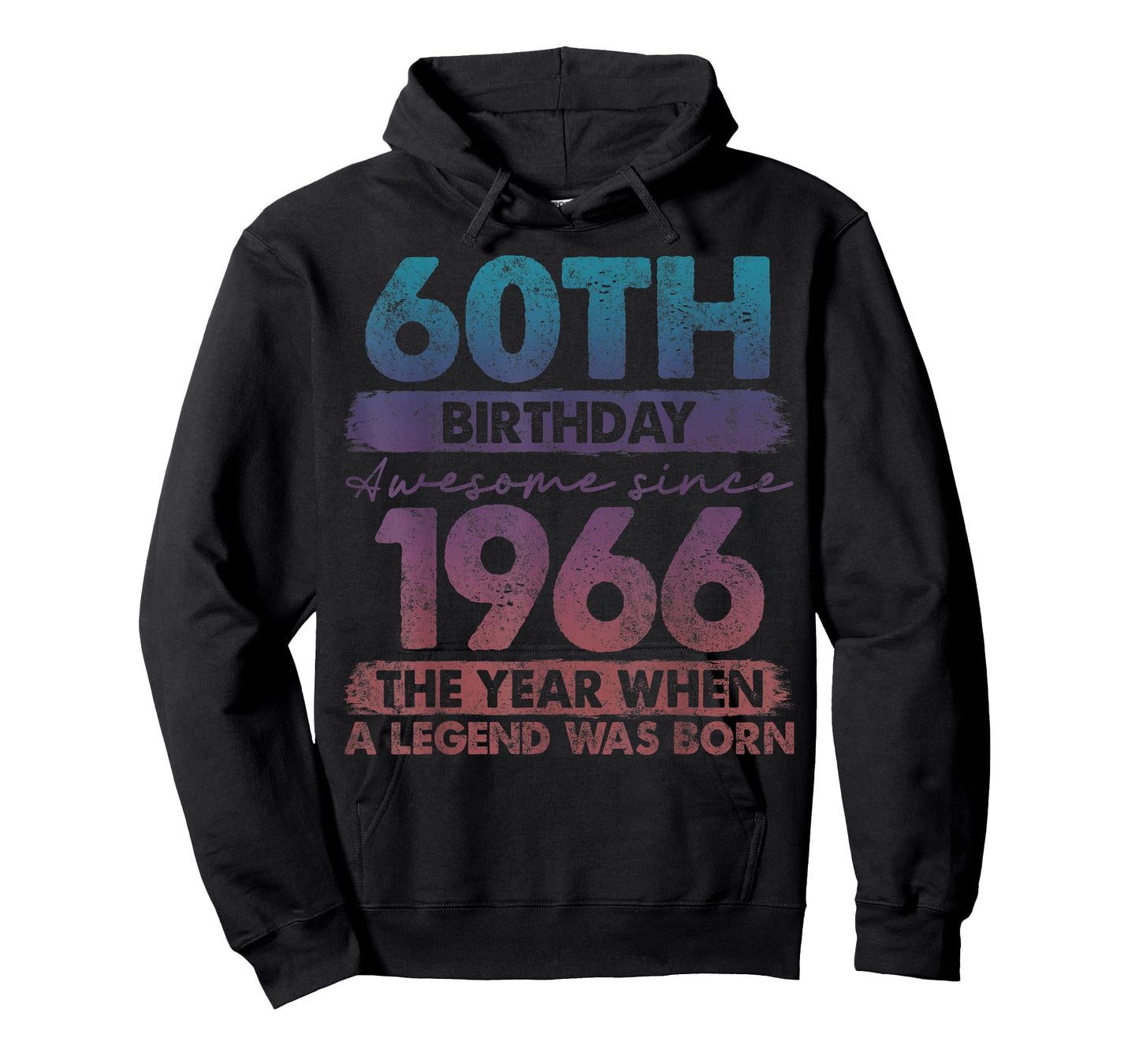 60 Year Old Gifts Vintage 1966 Limited Edition 60th Birthday T-Shirt