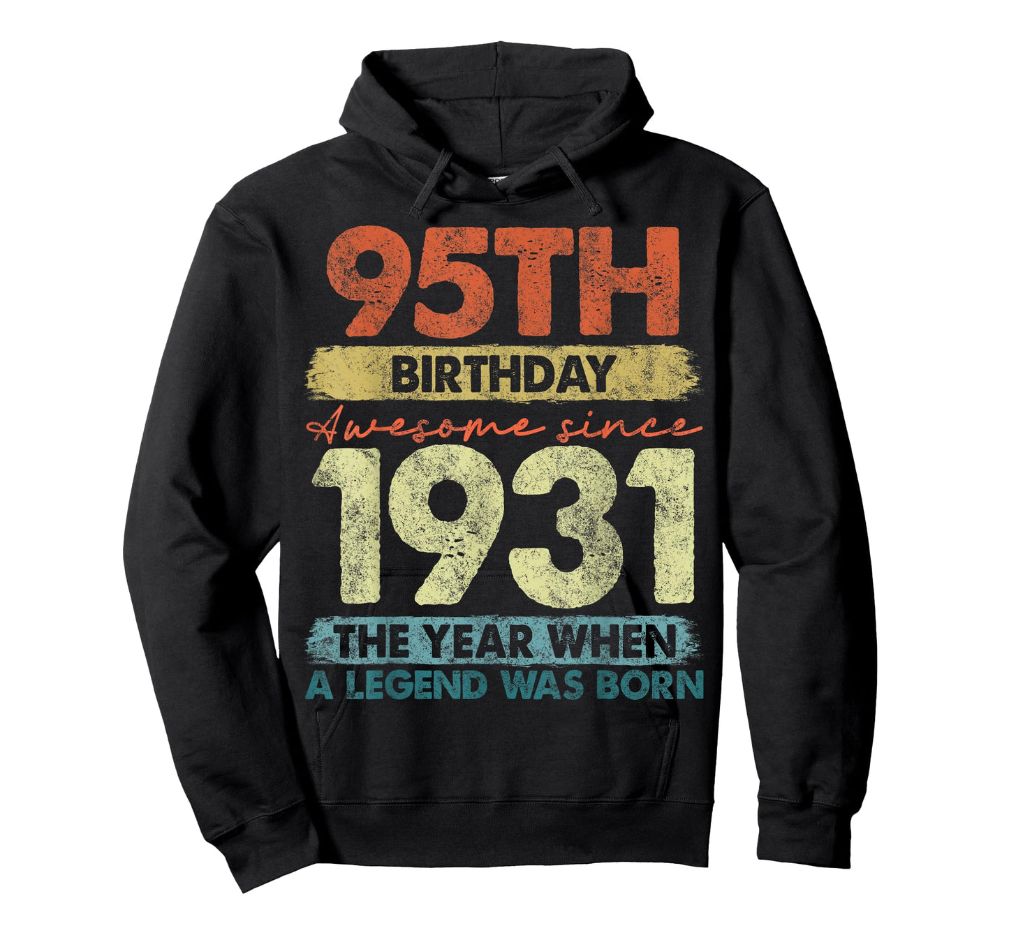 95 Year Old Gifts Vintage 1931 Limited Edition 95th Birthday T-Shirt