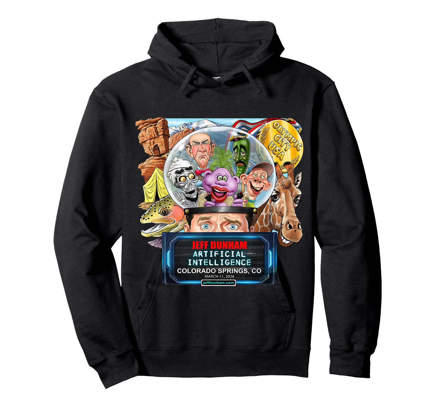 Jeff Dunham Colorado Springs, CO (2026) T-Shirt