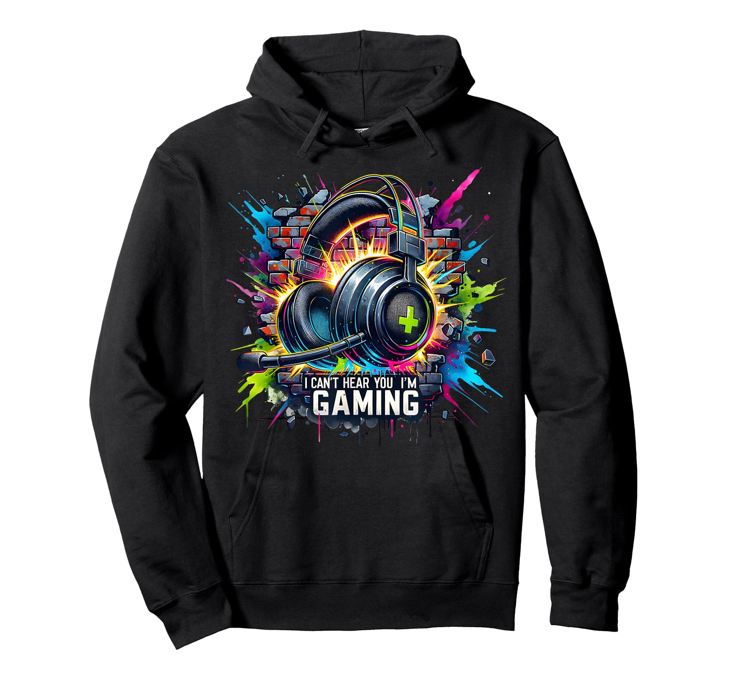 I Can't Hear You I'm Gaming Funny Gamer Boys Teens Men T-Shirt