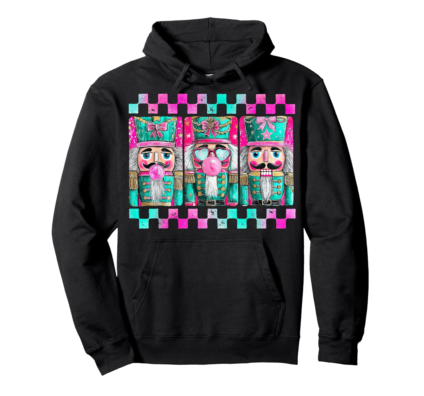 Colorful Preppy Nutcracker Design for Christmas Lovers T-Shirt