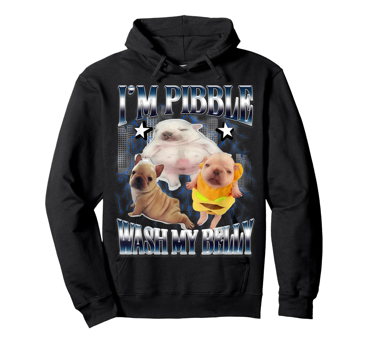 Silly Meme pibble Meme wash My Belly Clean My Belly Meme T-Shirt