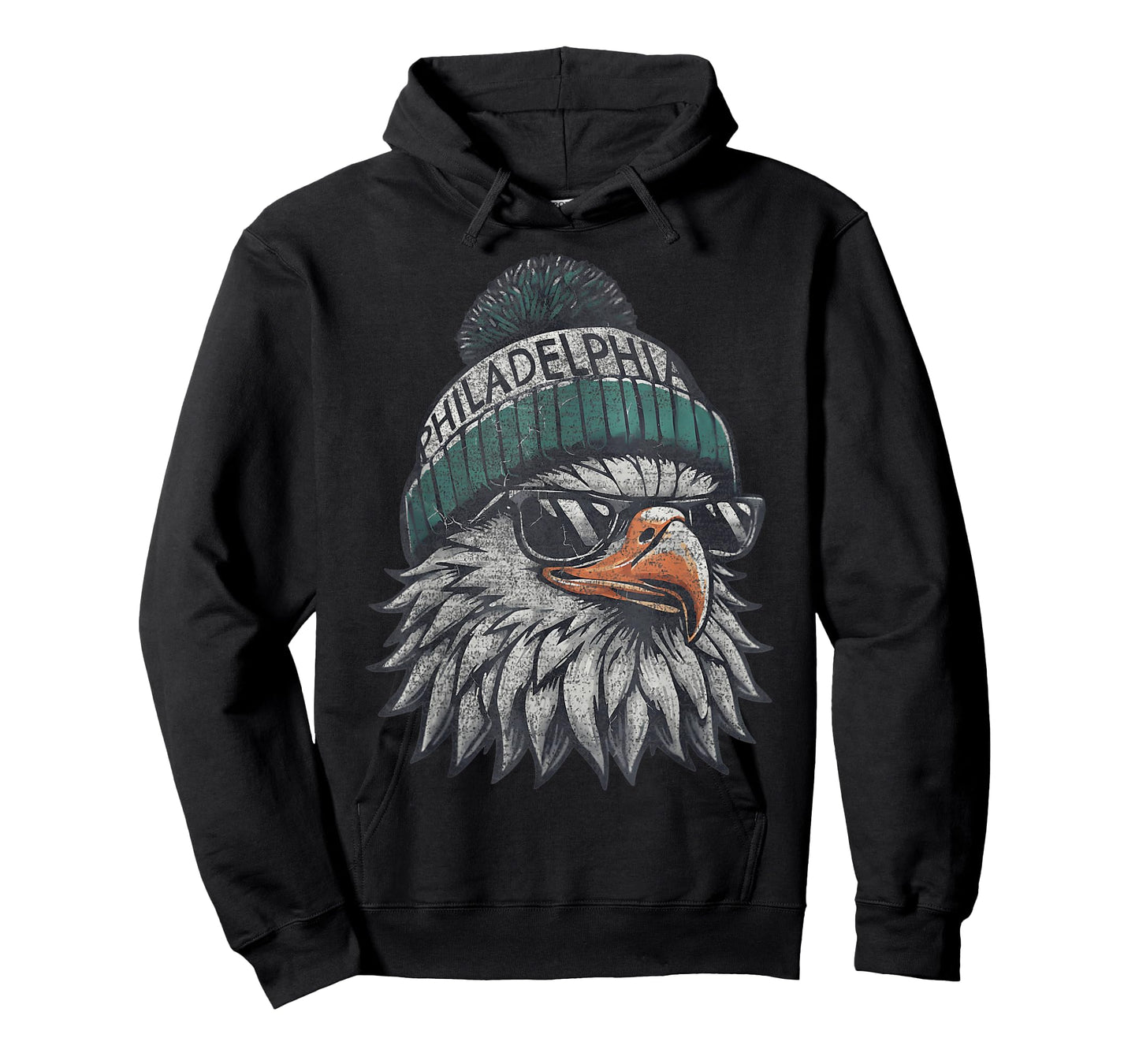 Vintage Eagle with Sunglasses Men Women Kids Cool T-Shirt
