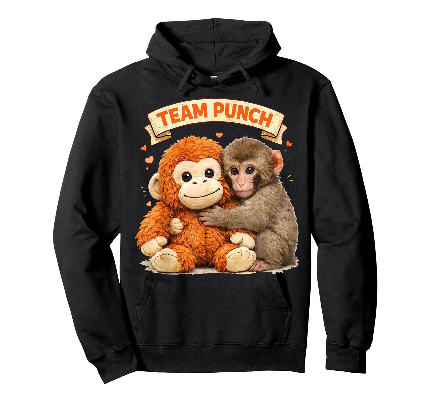 Cute Monkey Punch Panchi Kun Japan Baby Monkey Team Punch T-Shirt