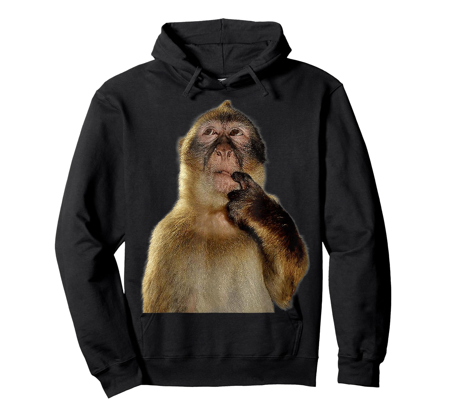 Thinking Monkey Funny Meme Cute T-Shirt