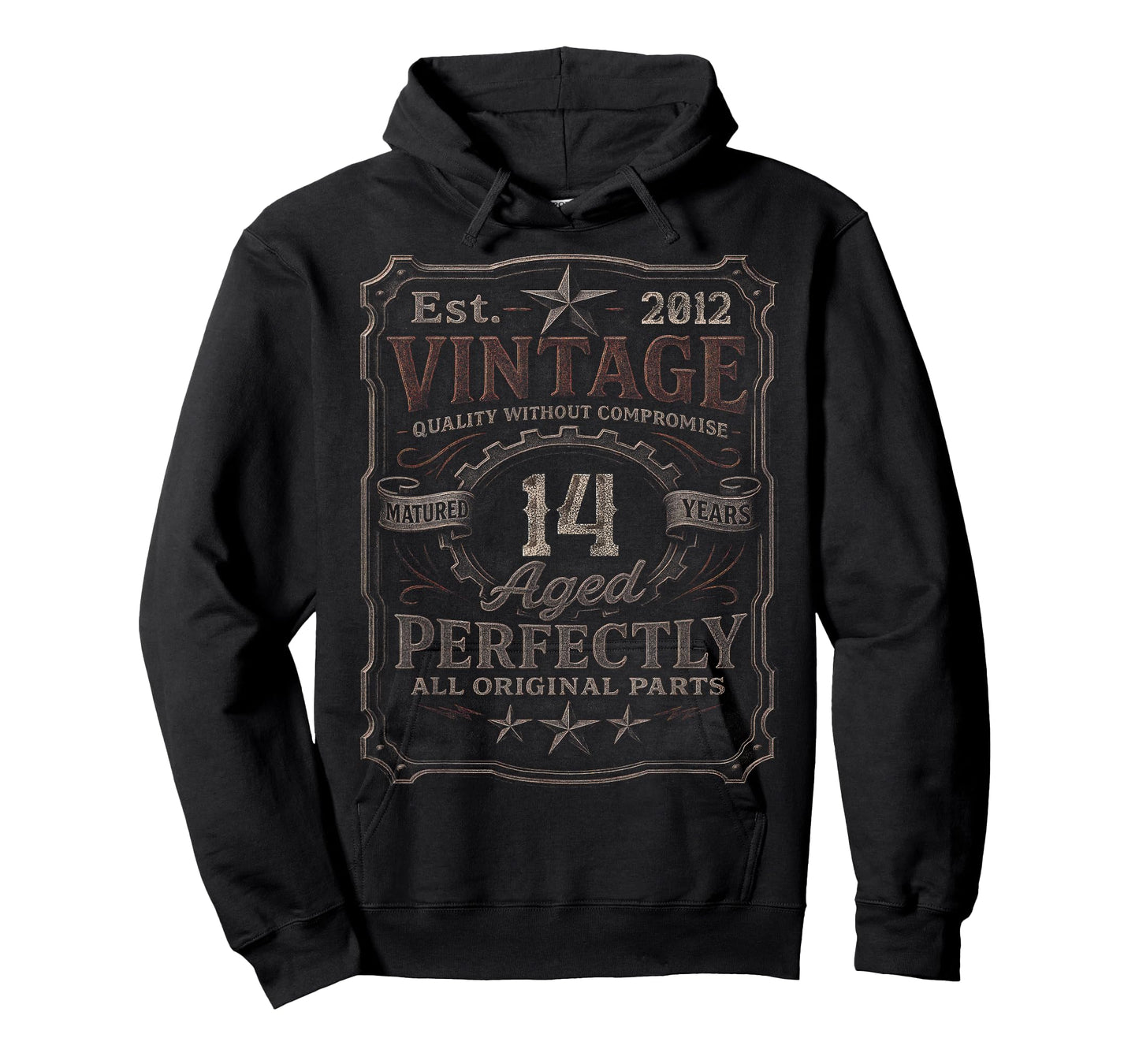 Vintage 2012 Limited Edition Shirt 14 Year Old 14th Birthday T-Shirt