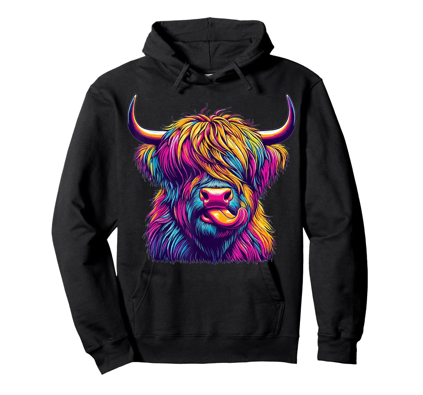 Colorful Highland Cow T-Shirt