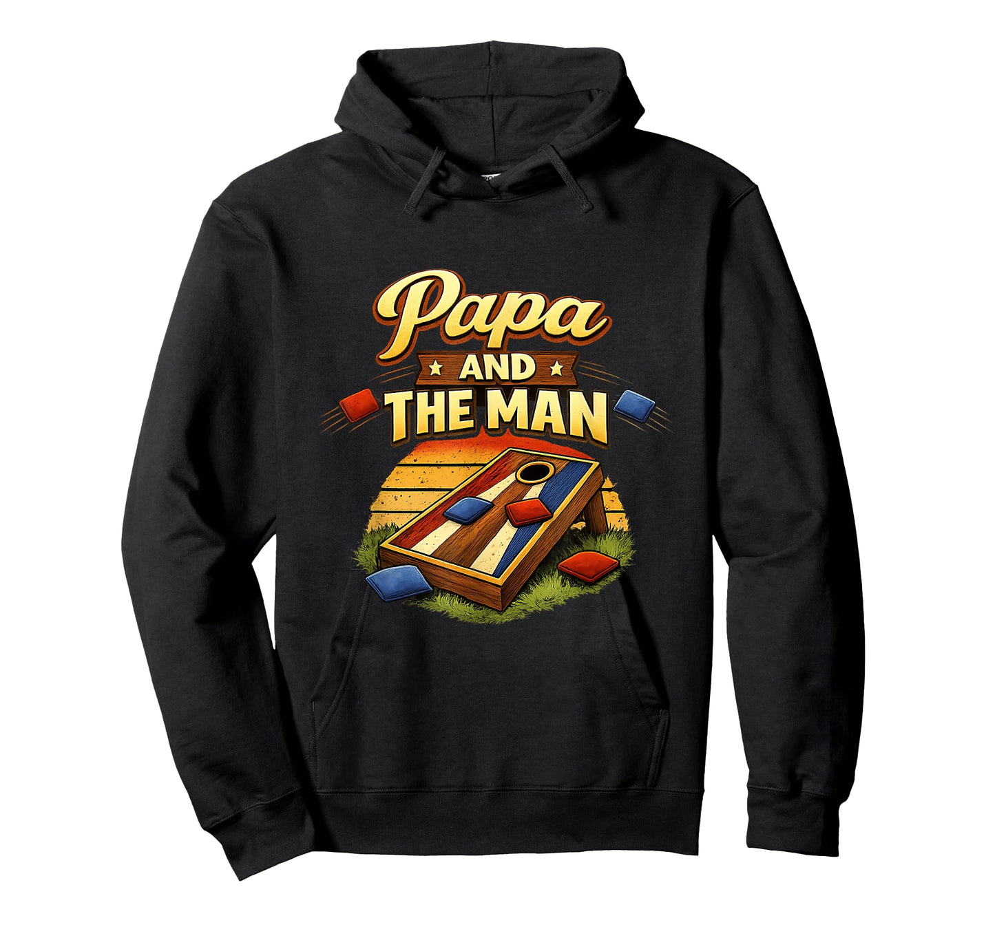 Papa and The Man Corn Hole T-Shirt