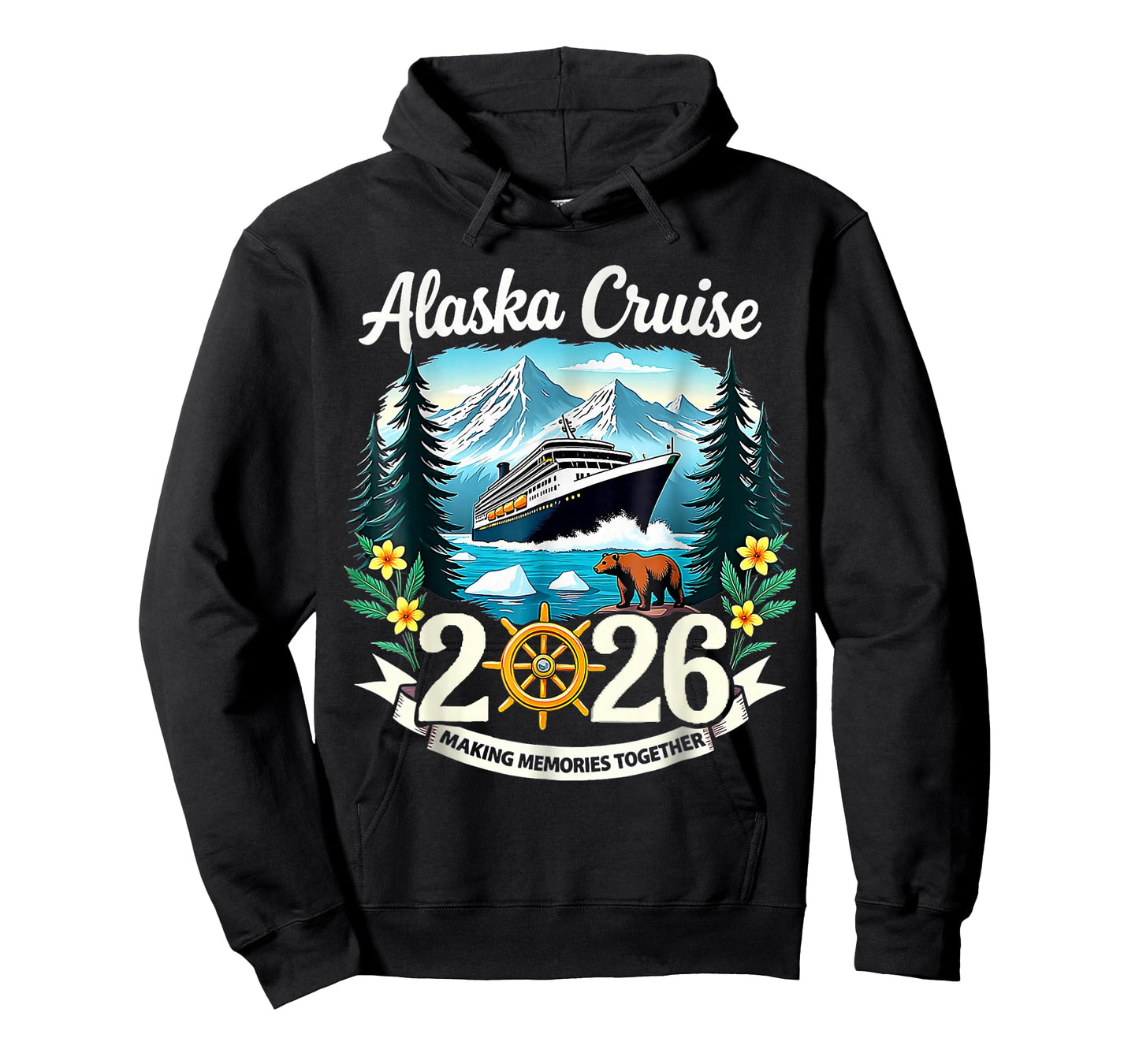 Matching Family Friends and Group Alaskan Alaska Cruise 2026 T-Shirt