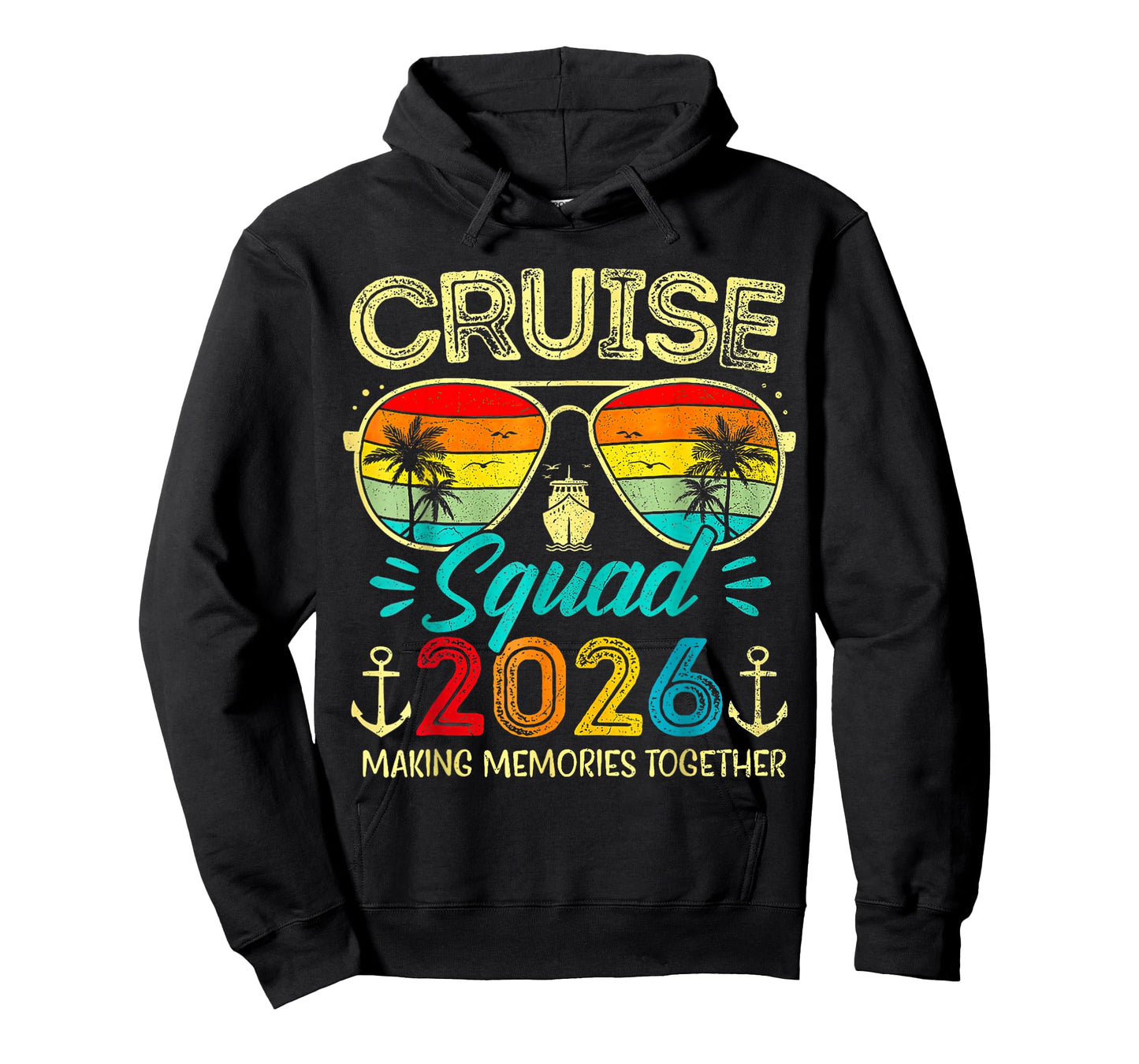 Cruise Squad 2026 Family Group Matching Summer Vacation T-Shirt