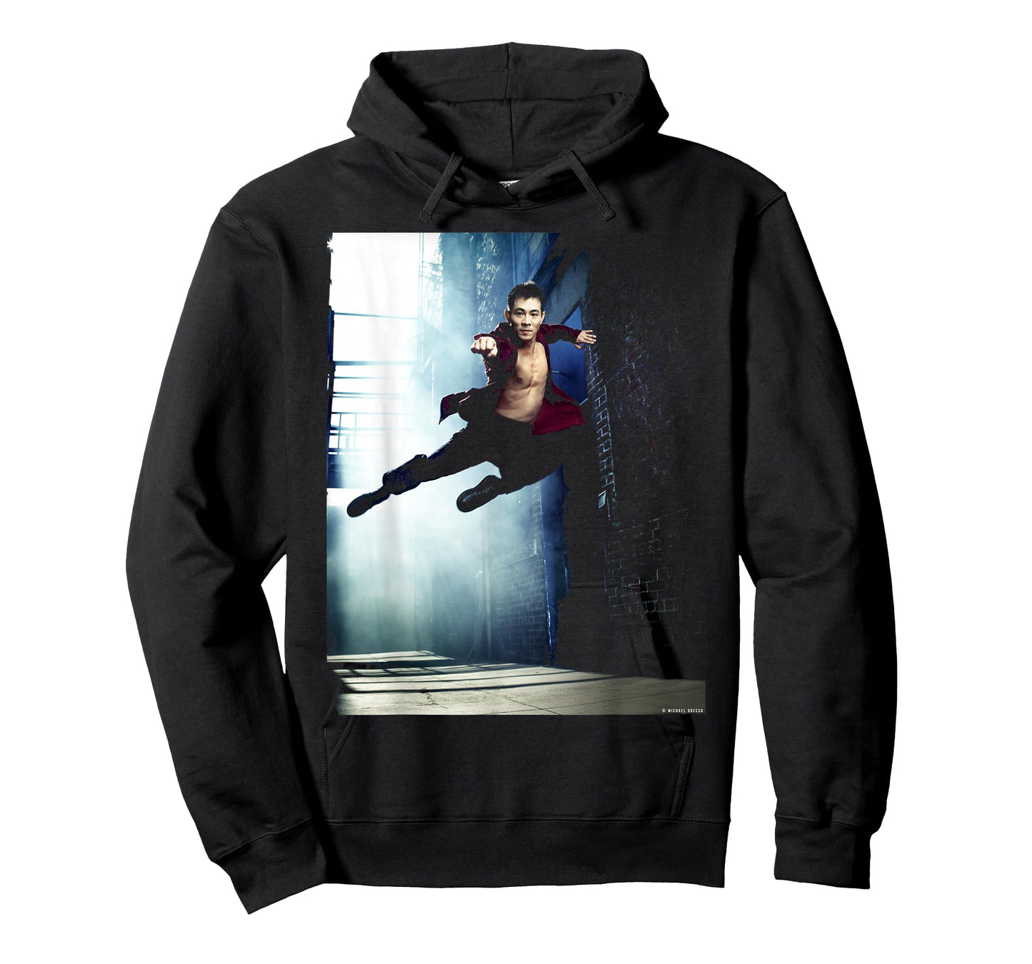 Fist of Legend Actor Jet Li Martial Artist by Michael Grecco T-Shirt