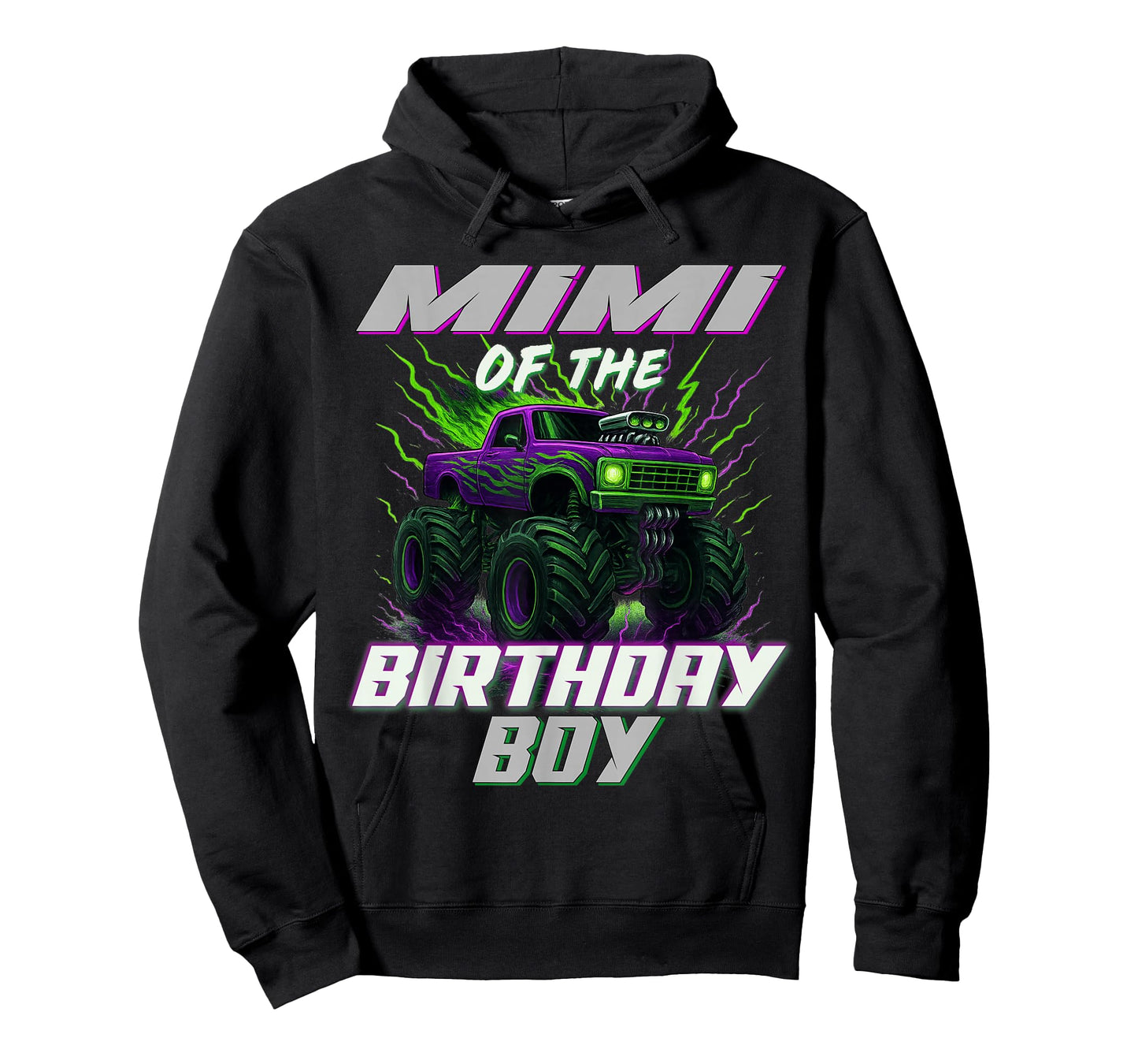 Mimi of The Birthday Boy Monster Truck T-Shirt