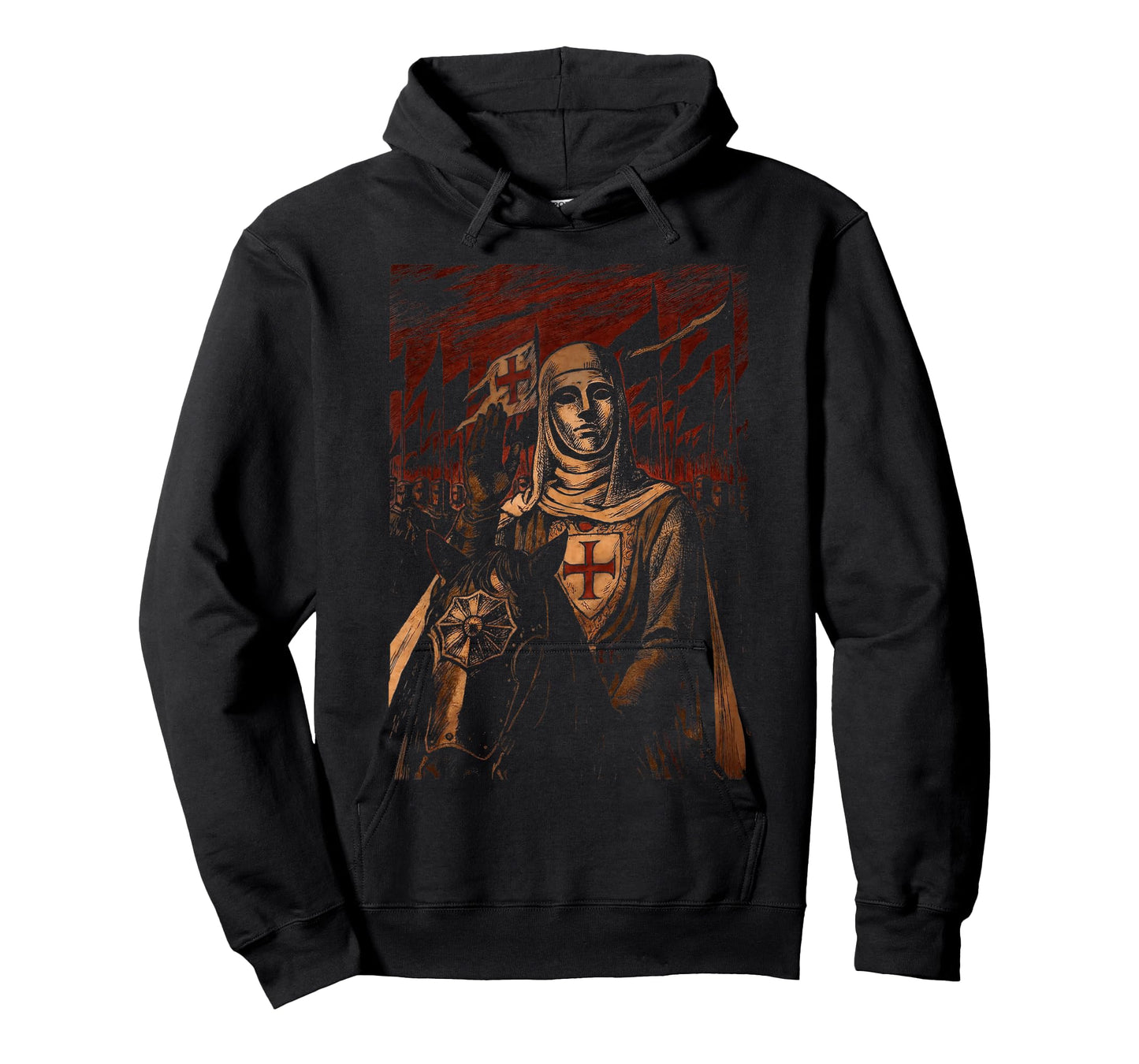 Sliver Mask King Baldwin IV Meme The Leper King Warrior T-Shirt