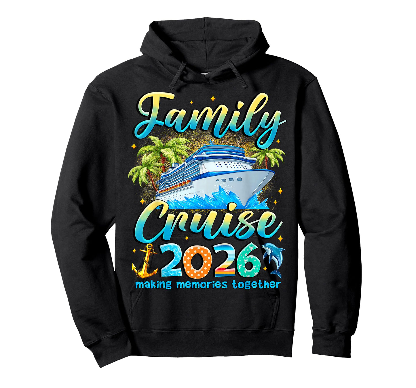 Family Cruise Squad 2026 Group Matching Summer Vacation Trip T-Shirt