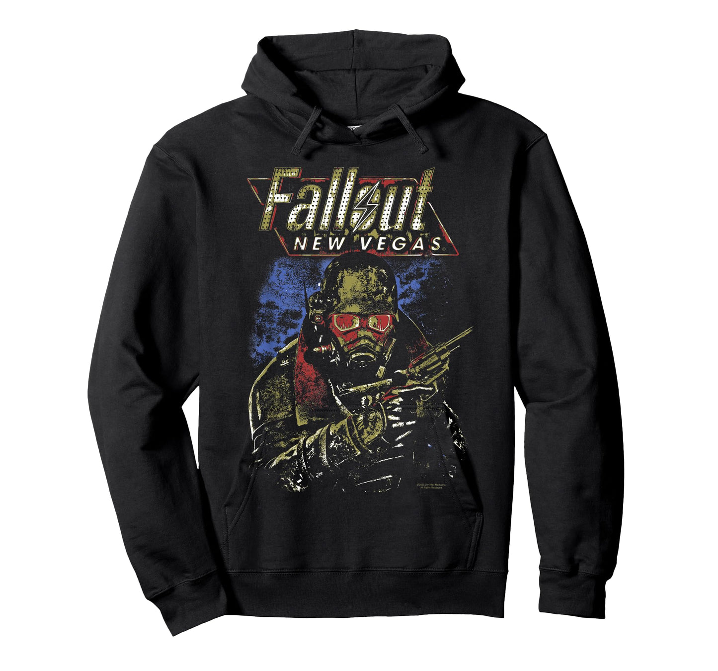 Fallout New Vegas Ranger Vintage Distressed Video Game T-Shirt