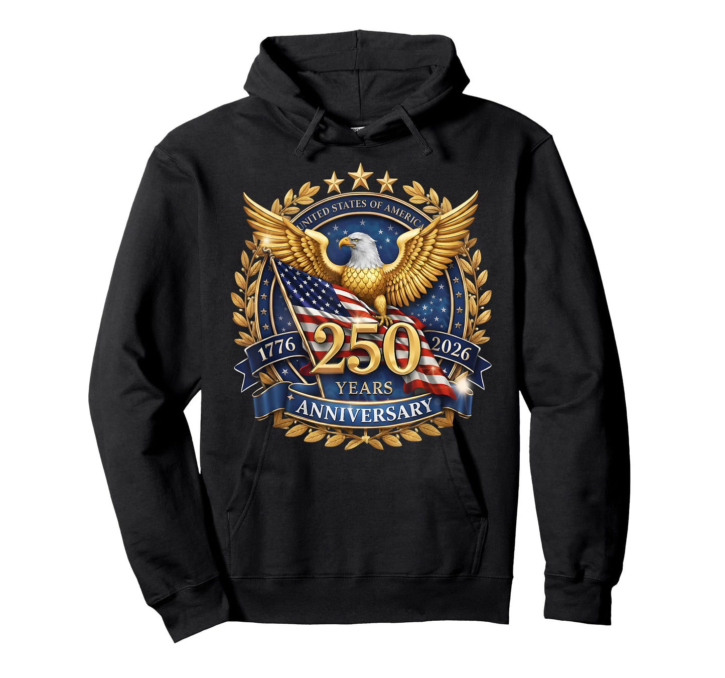 250 Years American 250th Anniversary 1776-2026 4th of July T-Shirt