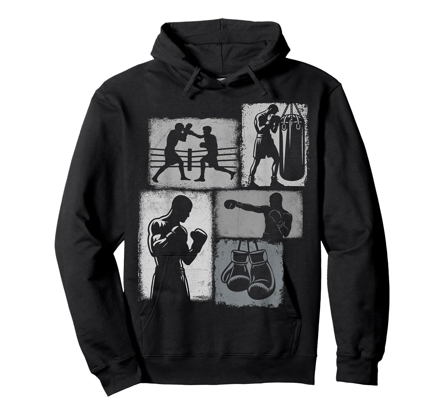 Boxing Collage Boxer Men Kids Coach Youth Boys T-Shirt