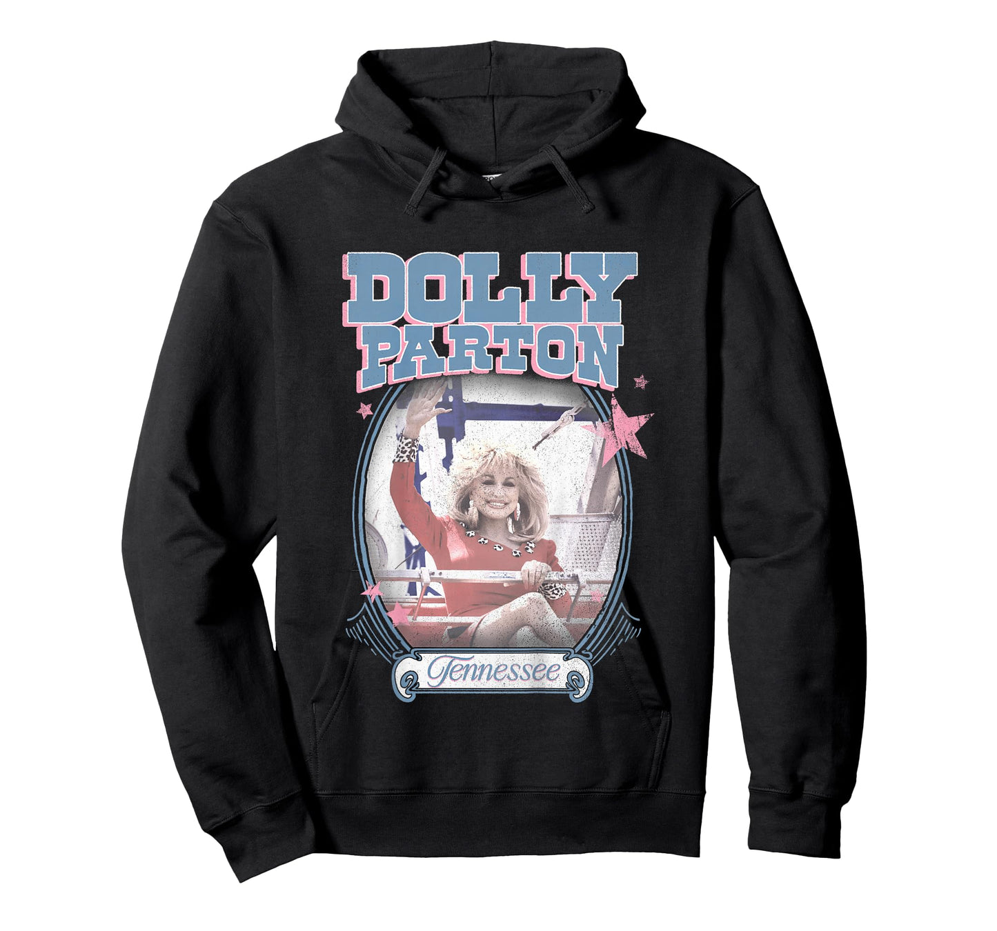 Kids Dolly Parton Tennessee Dolly Waving from Dollywood Ride T-Shirt