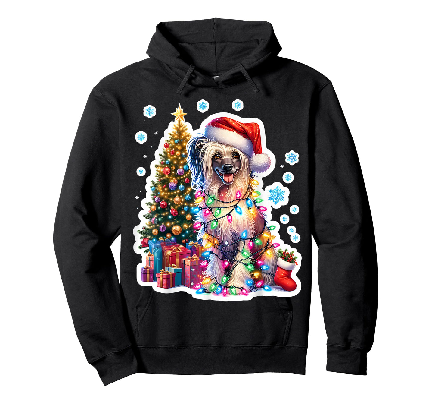 Chinese Crested Merry Christmas Mom Dad Parent Owner Holiday T-Shirt