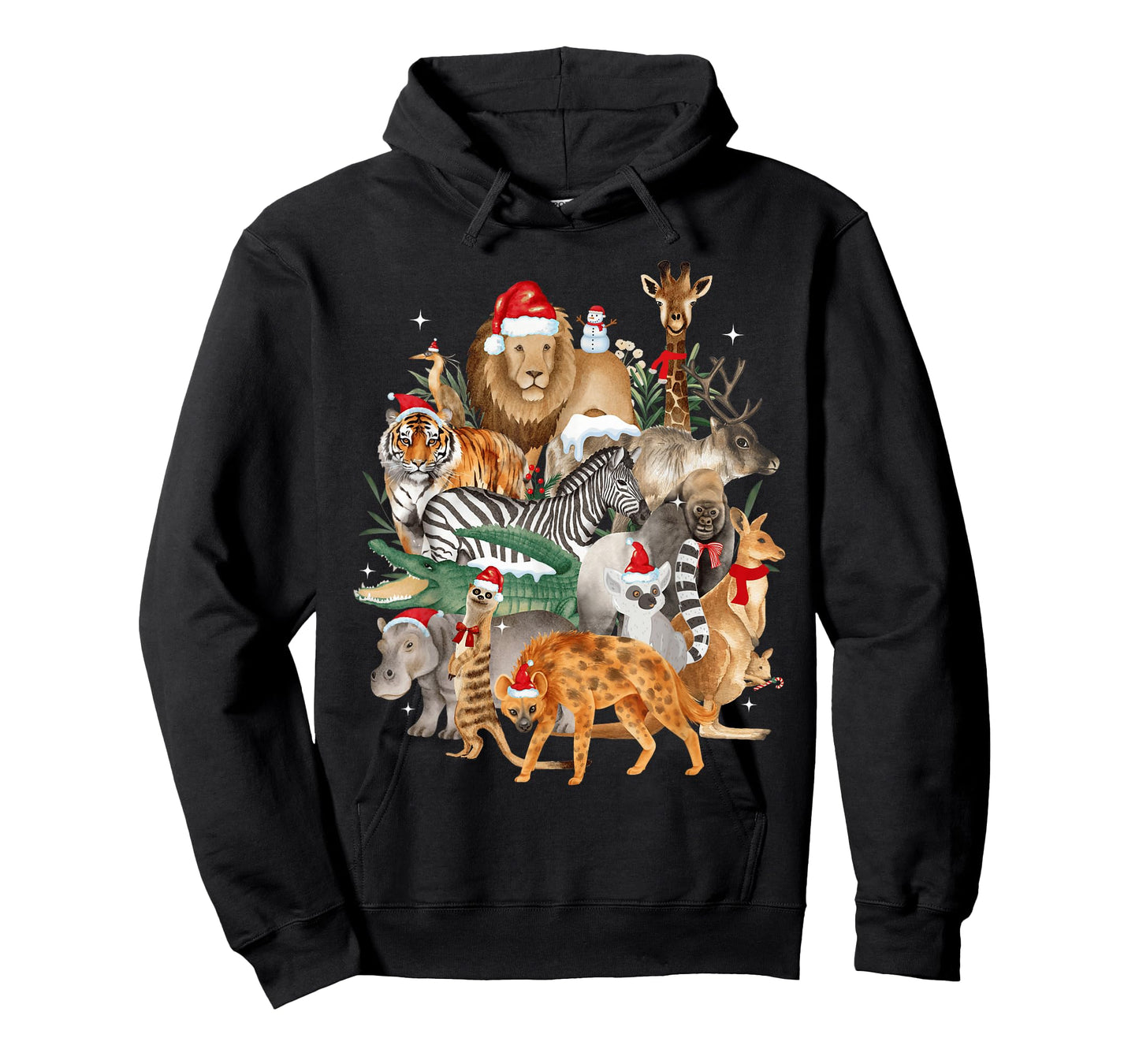Kids Men Women Zoo Day Wildlife Animal Lovers Christmas T-Shirt