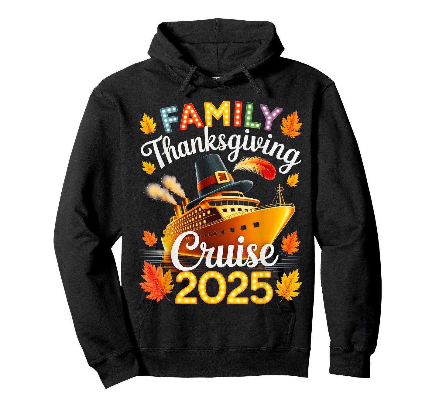 Family 2025 Thanksgiving Cruise Ship Vacation T-Shirt