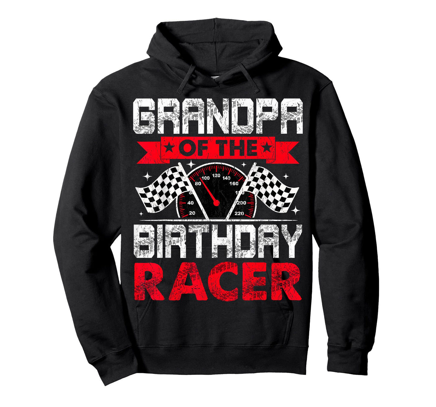 Grandpa of The Birthday Racer Bday Racing Car Family T-Shirt