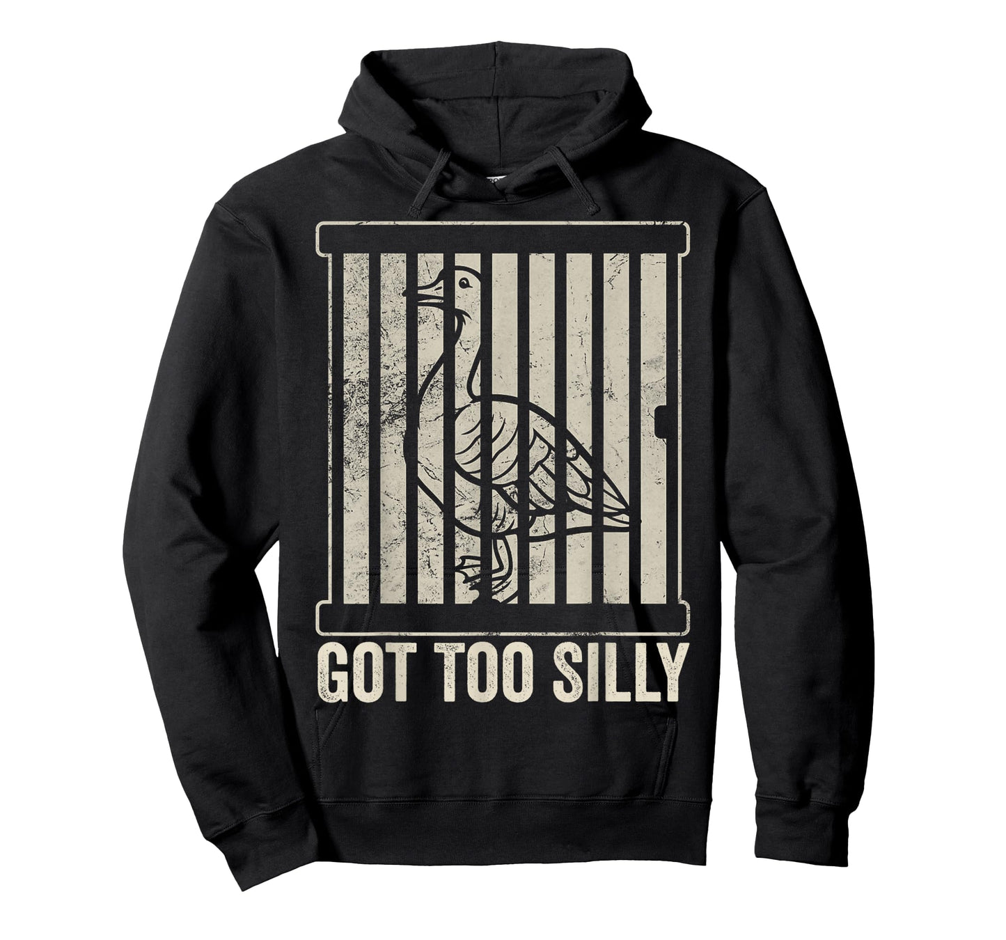 Silly Goose Got Too Silly Funny Goose Meme Humor T-Shirt