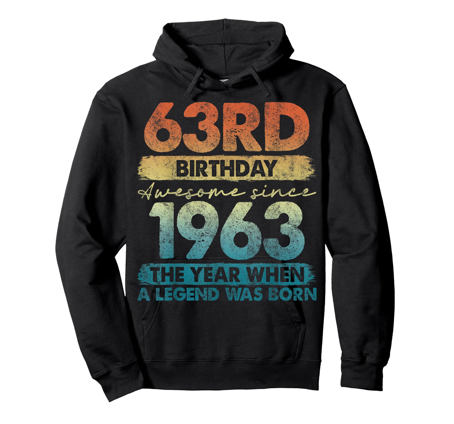63 Year Old Gifts Vintage 1963 Limited Edition 63rd Birthday T-Shirt