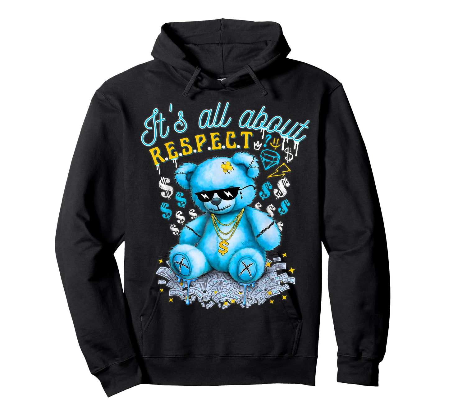 It's All About Respect Gamma Blue Matching T-Shirt