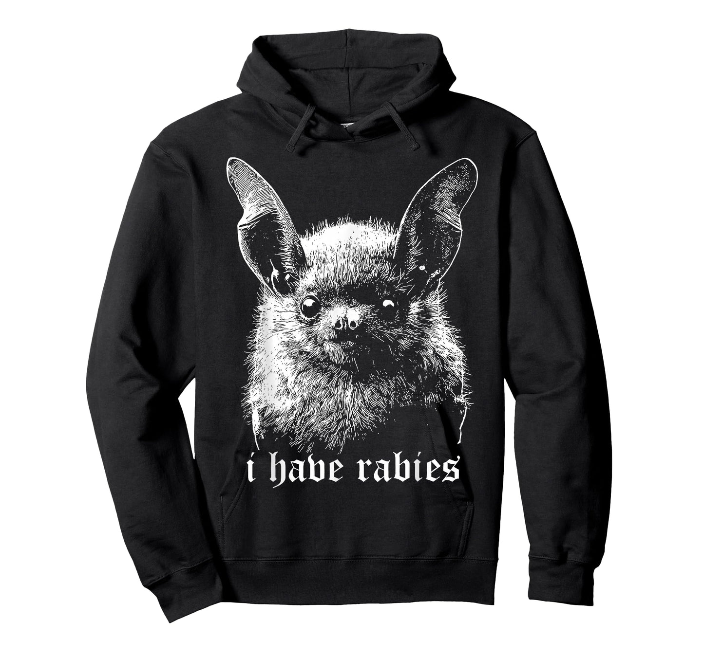 Vintage I Have Rabies Bat Funny Meme Quotes T-Shirt